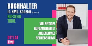 Für unseren Kunden, eine österreichweit tätige, mittelständische Wirtschaftsprüfungs- und Steuerberatungskanzlei mit Schwerpunkt in der Betreuung von Klein- und Mittelbetrieben in Kufstein, suchen wir eine/n Buchhalter in KMU Kanzlei (m/w/d)