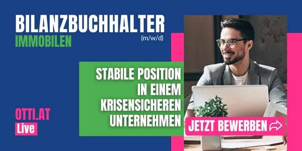 Du hast eine abgeschlossene kaufmännische Ausbildung und erfolgreich die Bilanzbuchhalterprüfung abgeschlossen? Du hast mehrjährige Berufserfahrung im Bereich Buchhaltung/Bilanzierung (nach UGB) und konntest bereits Erfahrung im Immobilienumfeld sammeln? Dann bist du bei uns genau richtig!