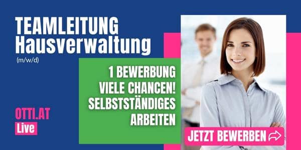 Teamleitung Hausveraltung: Job & Karriere